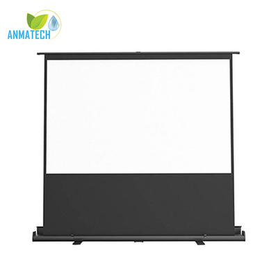 Portable Floor Pull Up Projection Screen 100 Inch 16:9 Floor Pull Up Standing Projection Screen Fc Model